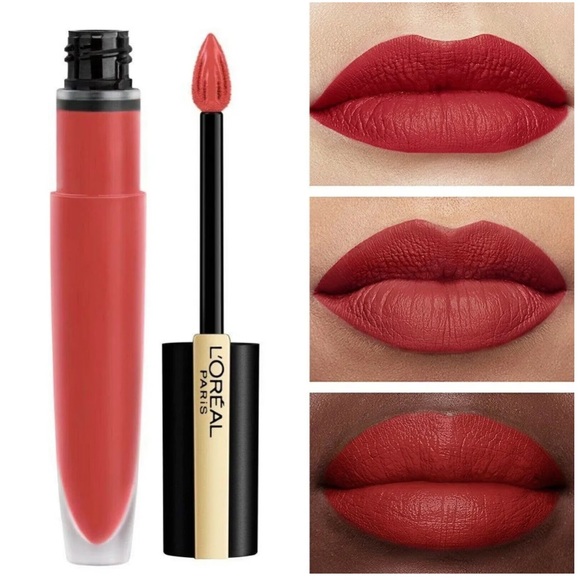L’Oréal Paris Rouge Signature Matte Lip Stain, 454 Red - Picture 1 of 9